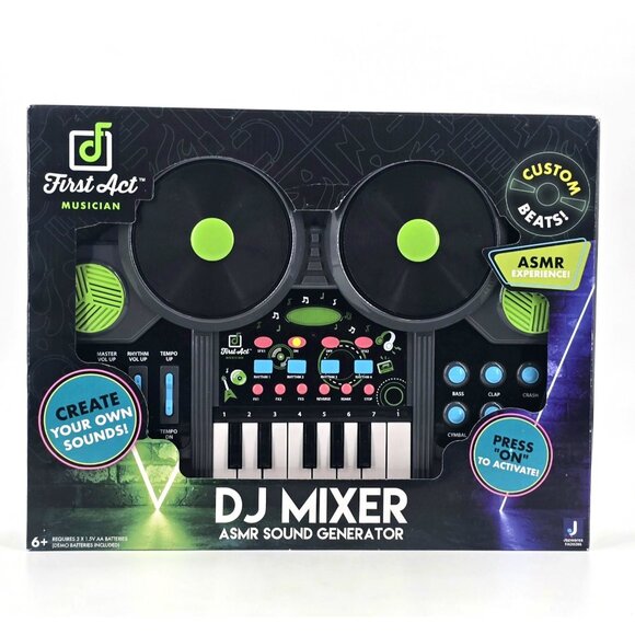 First Act Musician DJ Mixer ASMR Sound Generator Create Your Own Sounds Beats - Picture 4 of 9